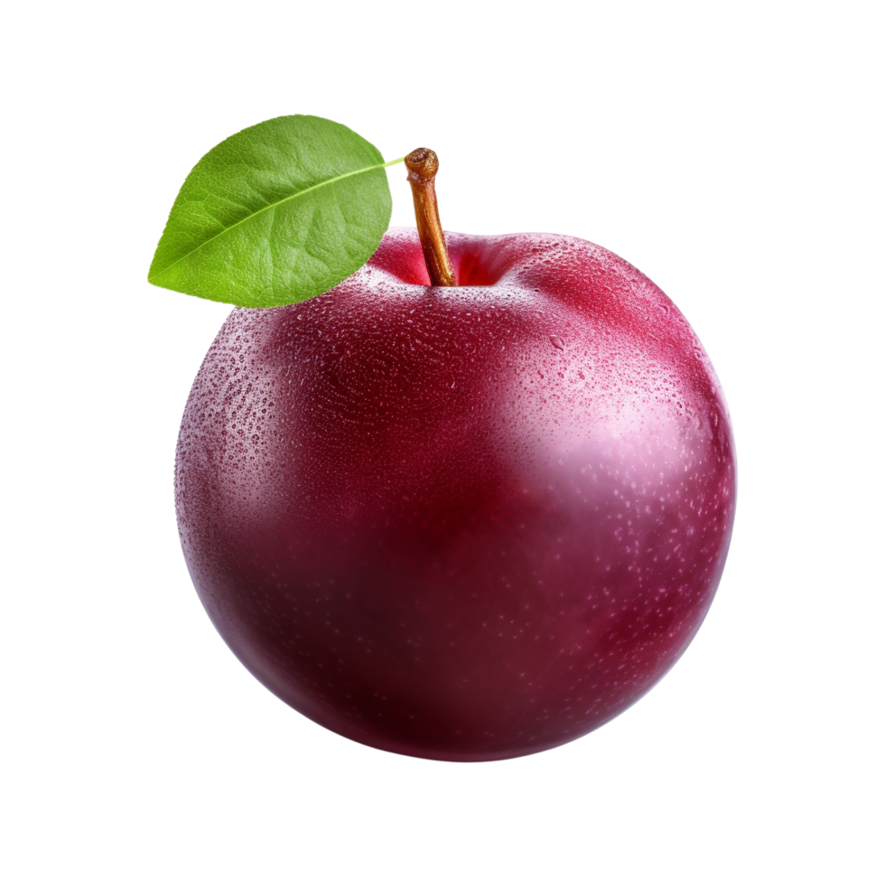 AI generated Plum clip art png