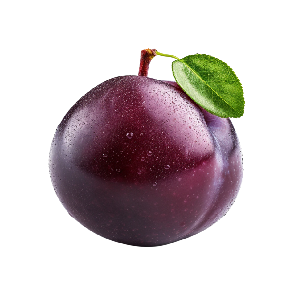 AI generated Plum clip art png