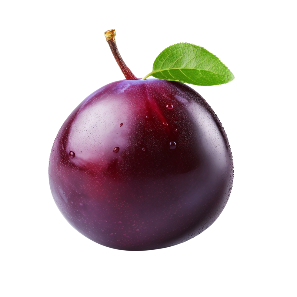 AI generated Plum clip art png