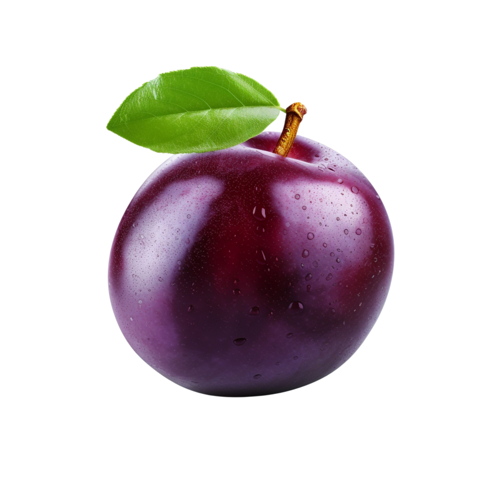 AI generated Plum clip art png