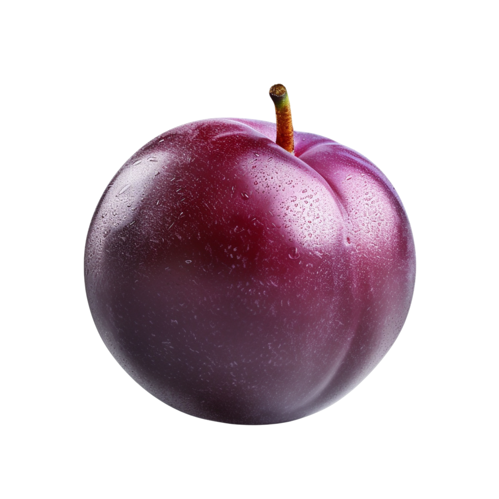 AI generated Plum clip art png