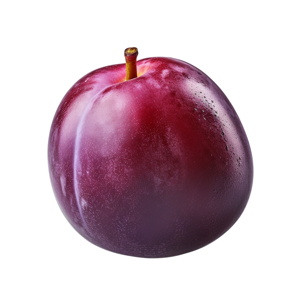 AI generated Plum clip art png