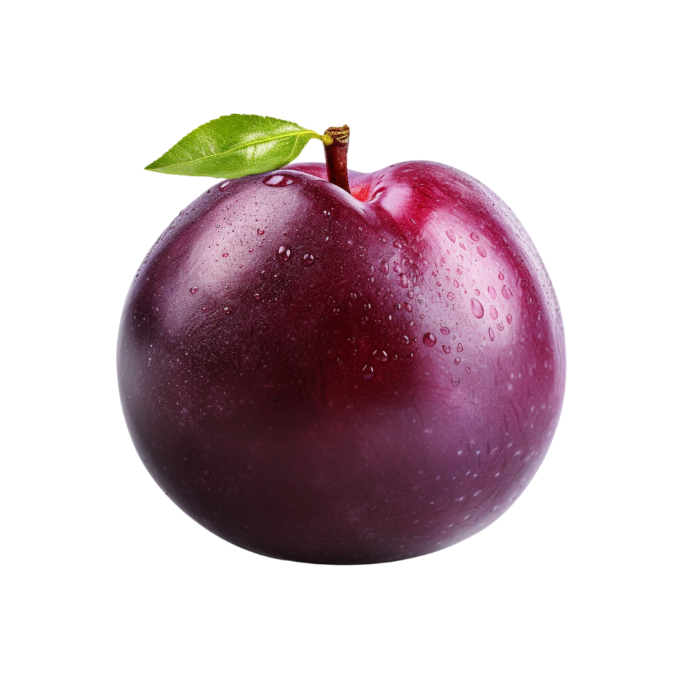 AI generated Plum clip art png