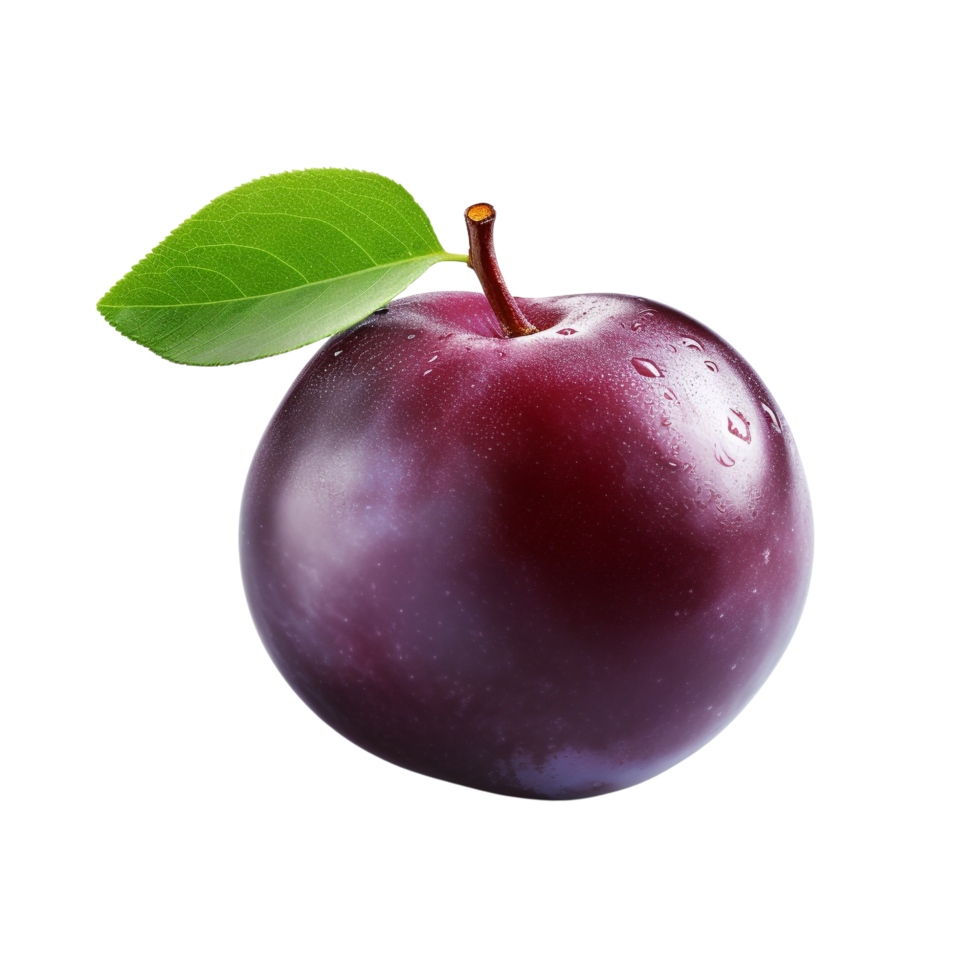 AI generated Plum clip art png
