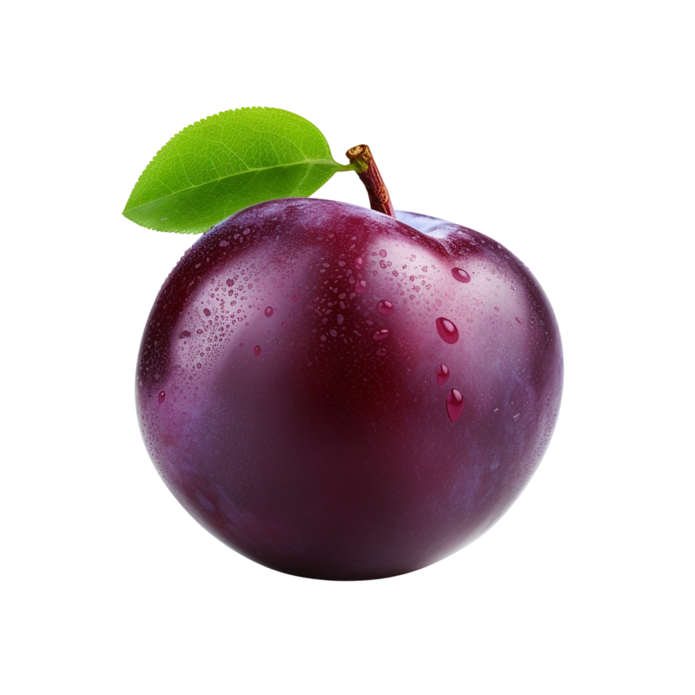 AI generated Plum clip art png