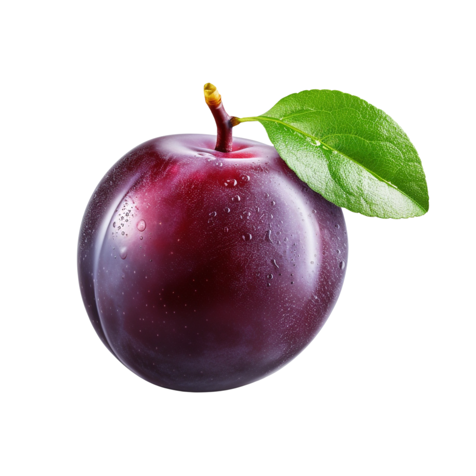 AI generated Plum clip art png