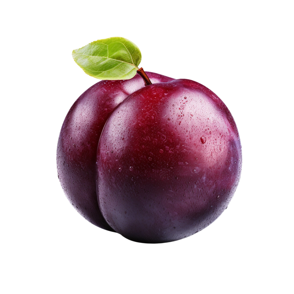 AI generated Plum clip art png