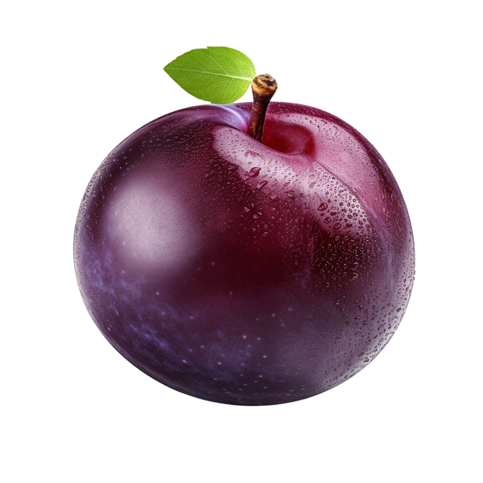 AI generated Plum clip art png