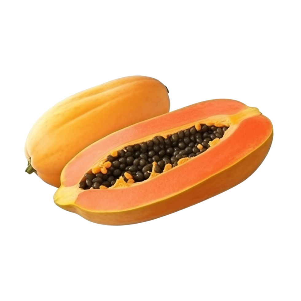 AI generated Papaya clip art png
