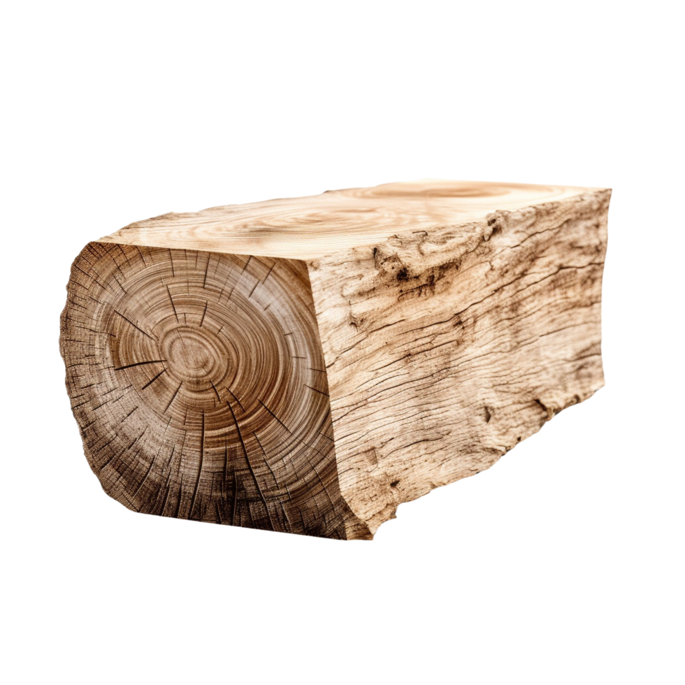 AI generated Piece of wood clip art png