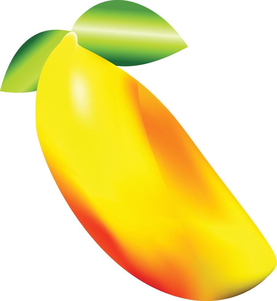 Fresh And Sweet Mango Fruit vector