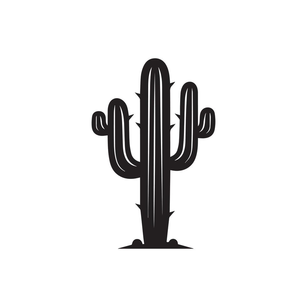 cactus árbol colección flora diseño vector Arte.