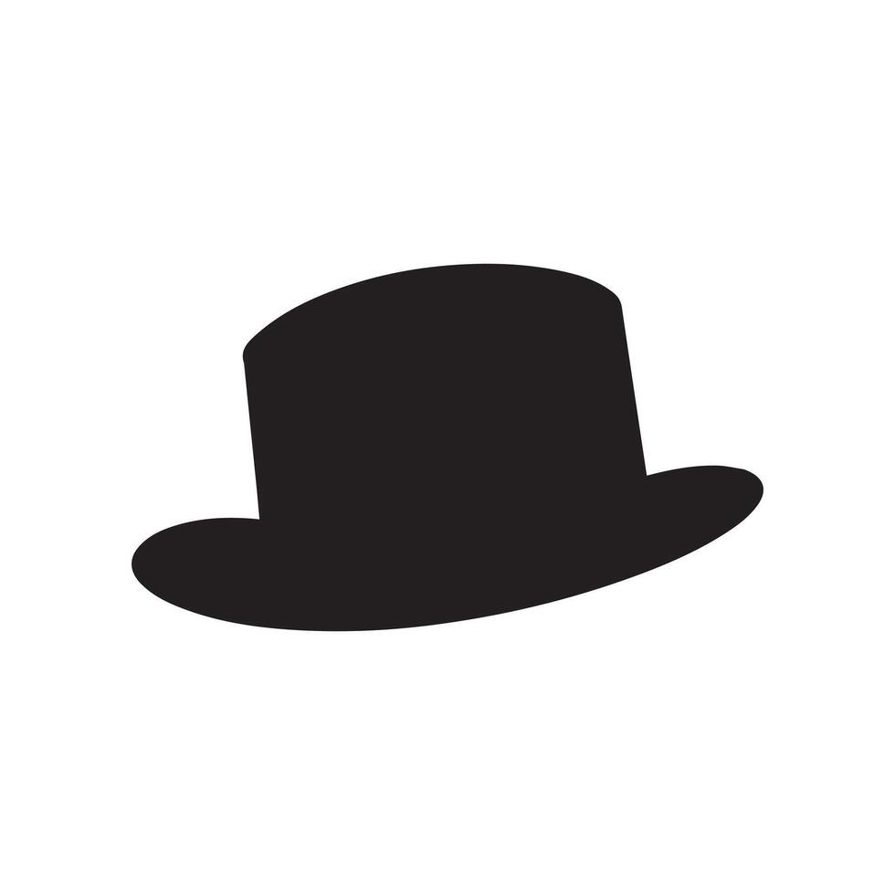 Cowboy hat icon man . black vector old collection design.