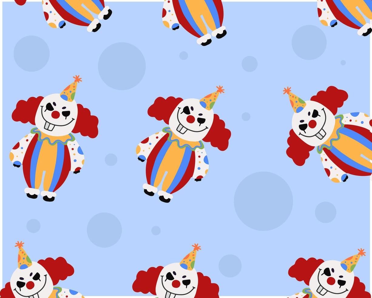 clown cute design for templates vector