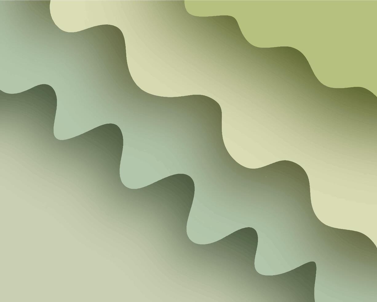 Abstract wave design for templates. vector