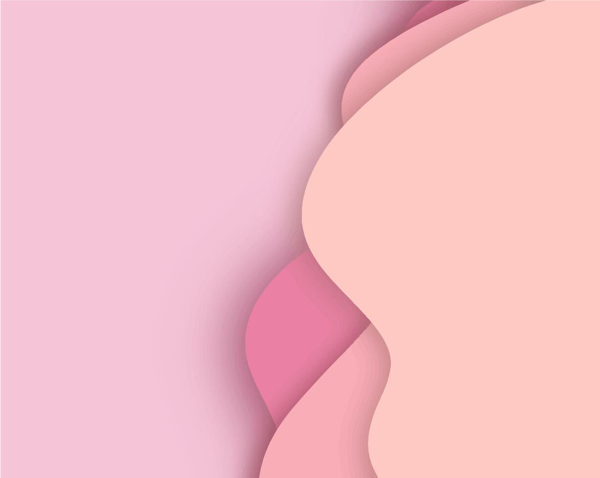 Abstract wave design for templates. vector