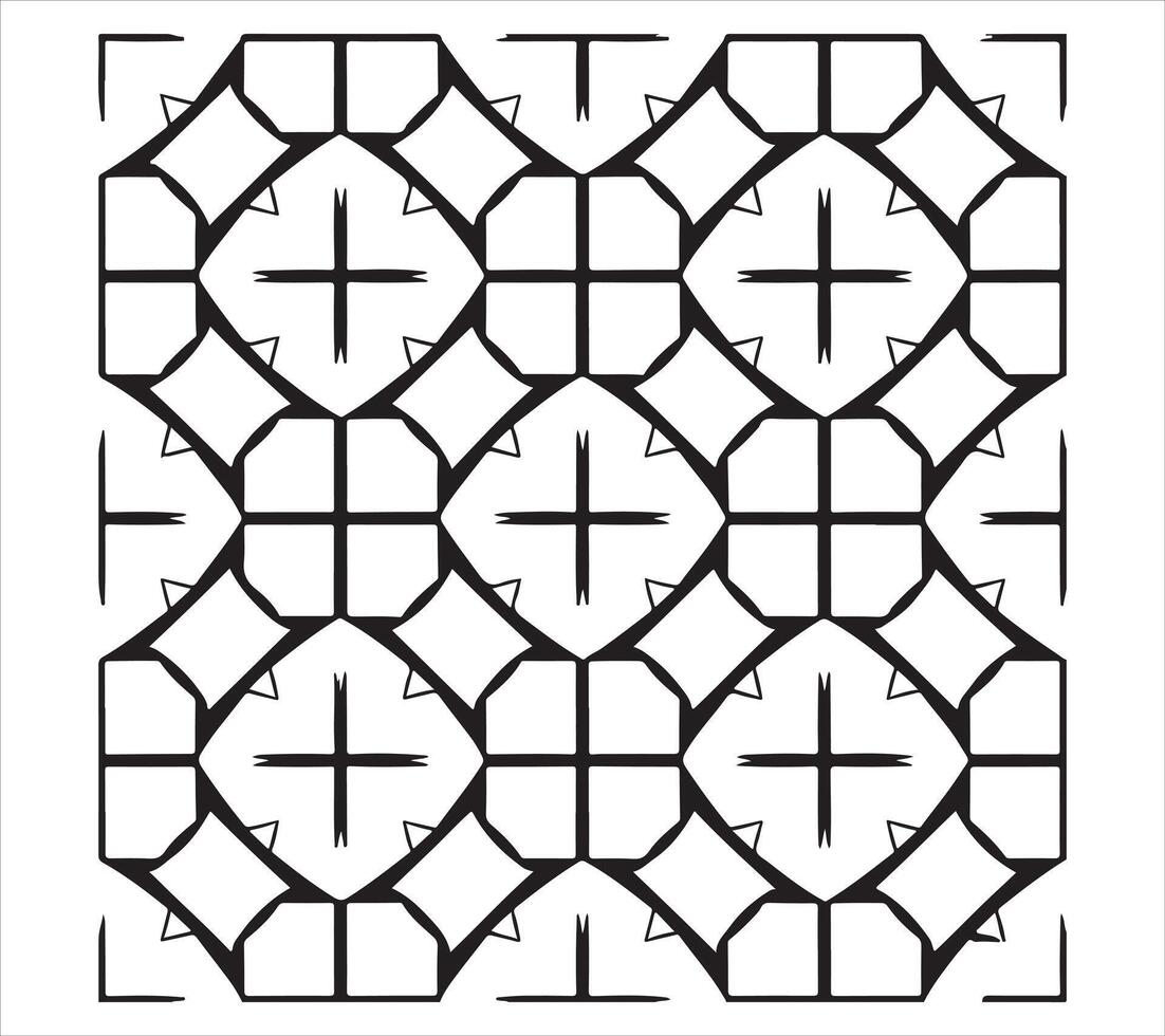 Square Grid Pattern Vector Design On White Background illustration