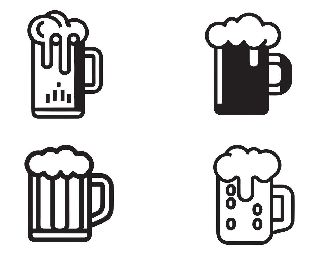 frío bebida fiesta icono diseño vector vector en blanco antecedentes valores ilustración