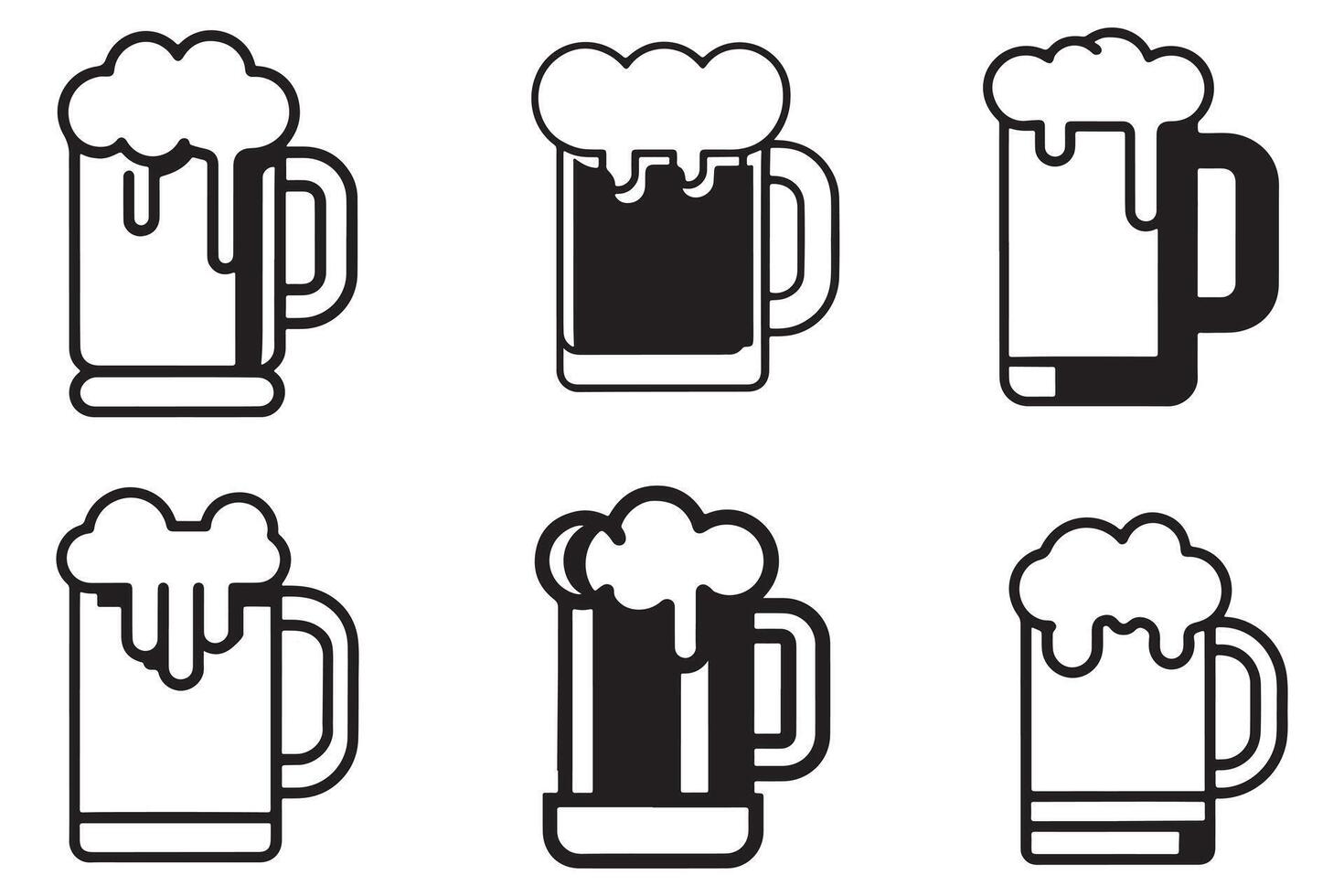 Cold drink Party Icon Design Vector vector on white background stock illustration
