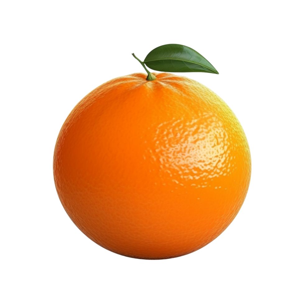 AI generated Orange clip art png