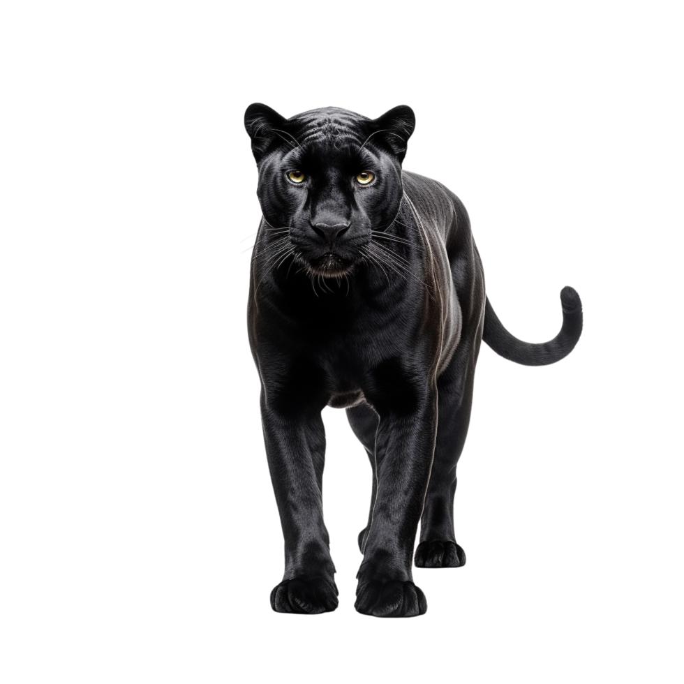 AI generated Panther clip art png