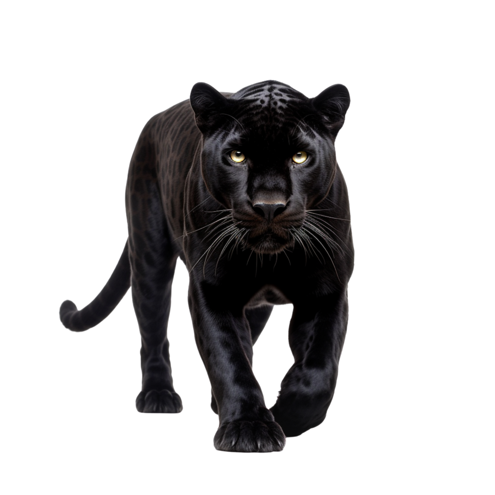 AI generated Panther clip art png