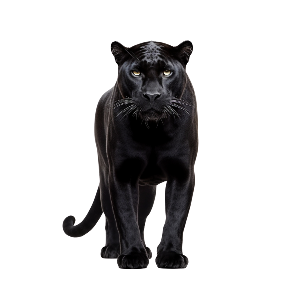 AI generated Panther clip art png
