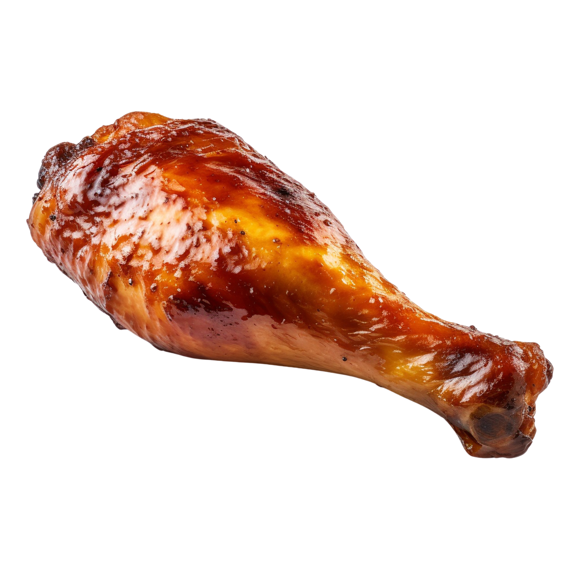 Chicken Leg Clip Art
 AI generated Roasted chicken leg clip art PNG