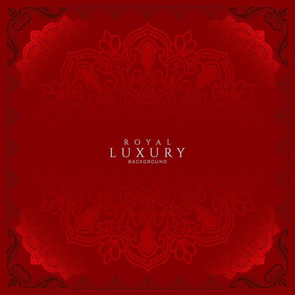Stylish classic floral frame beautiful elegant background vector