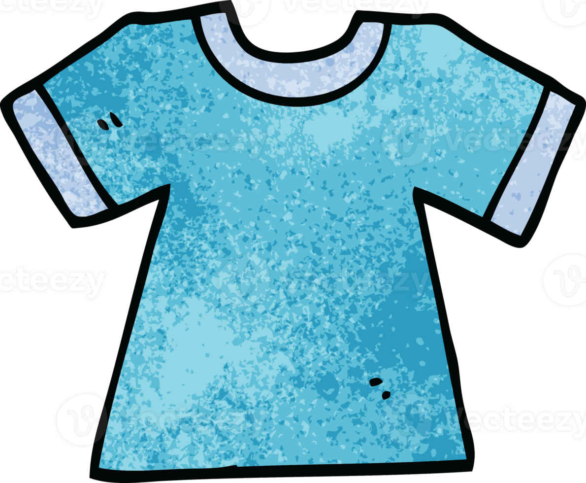 cartoon doodle tee shirt png