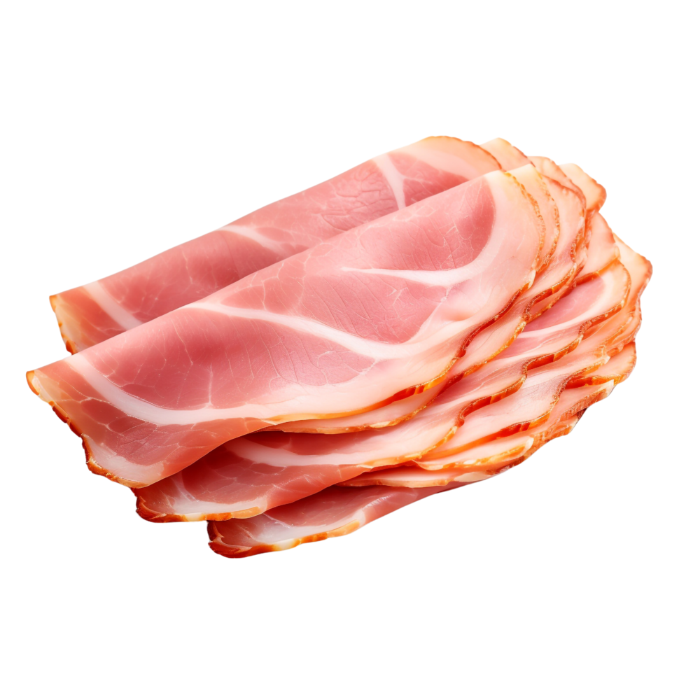 AI generated Ham slice clip art png