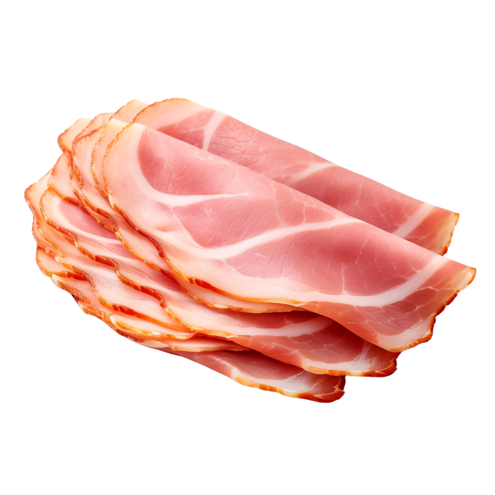 AI generated Ham slice clip art png