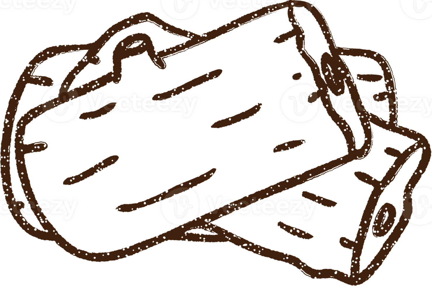 Logs Charcoal Drawing png