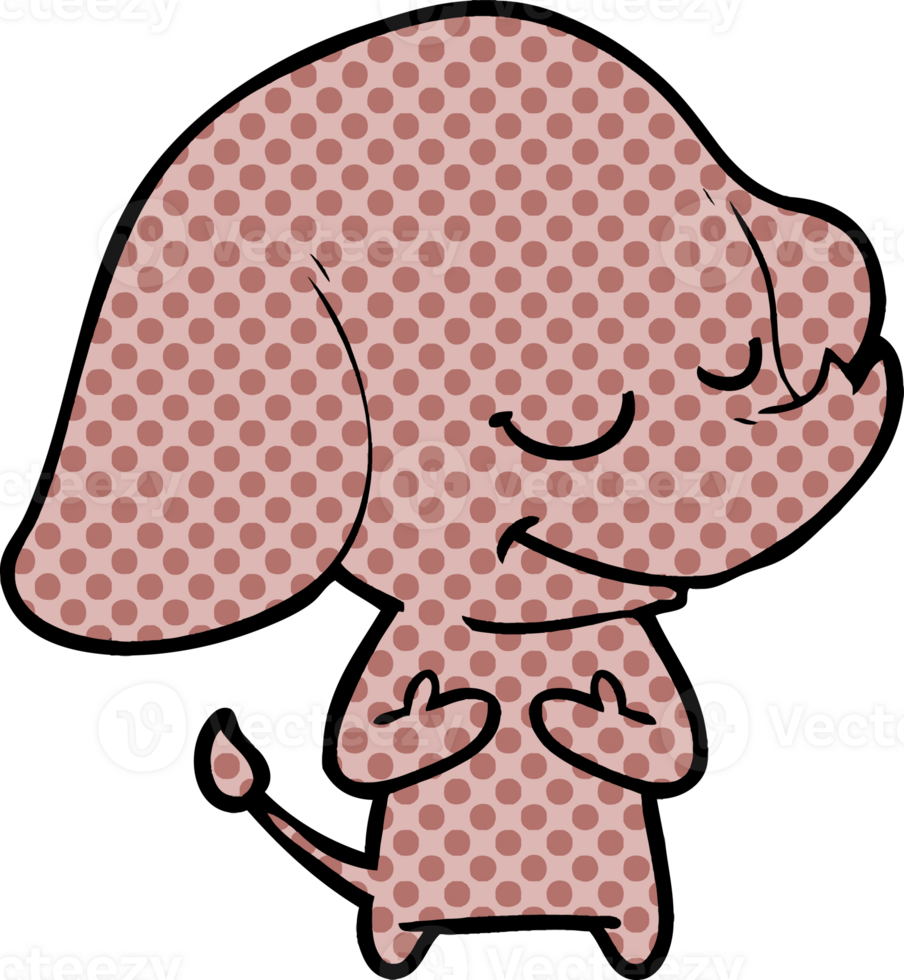 cartoon smiling elephant png