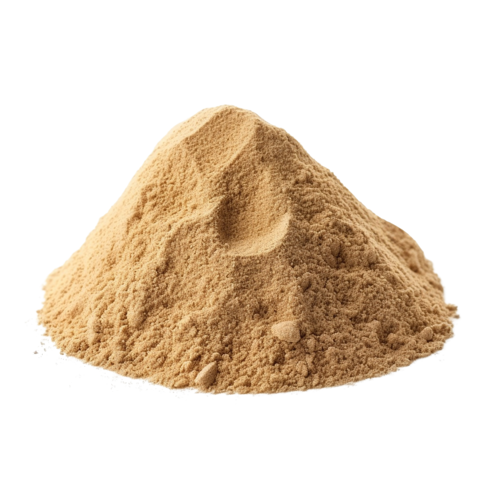 AI generated Desert sand pile clip art png