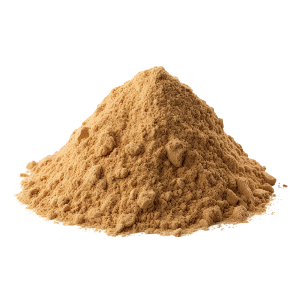 AI generated Desert sand pile clip art png