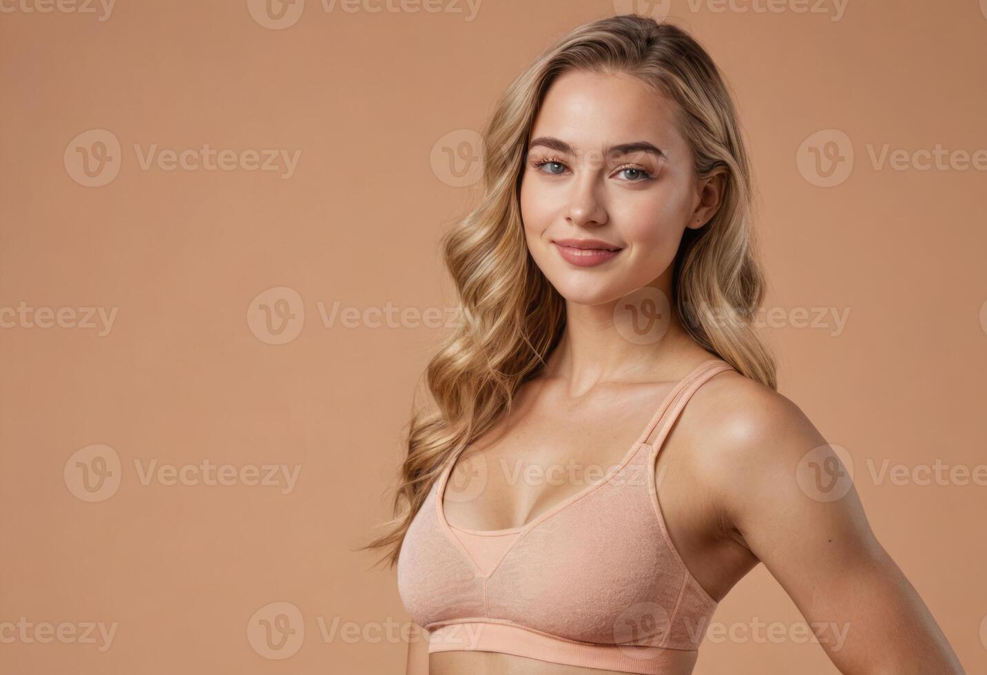 AI Generated Elegant Woman Portrait photo