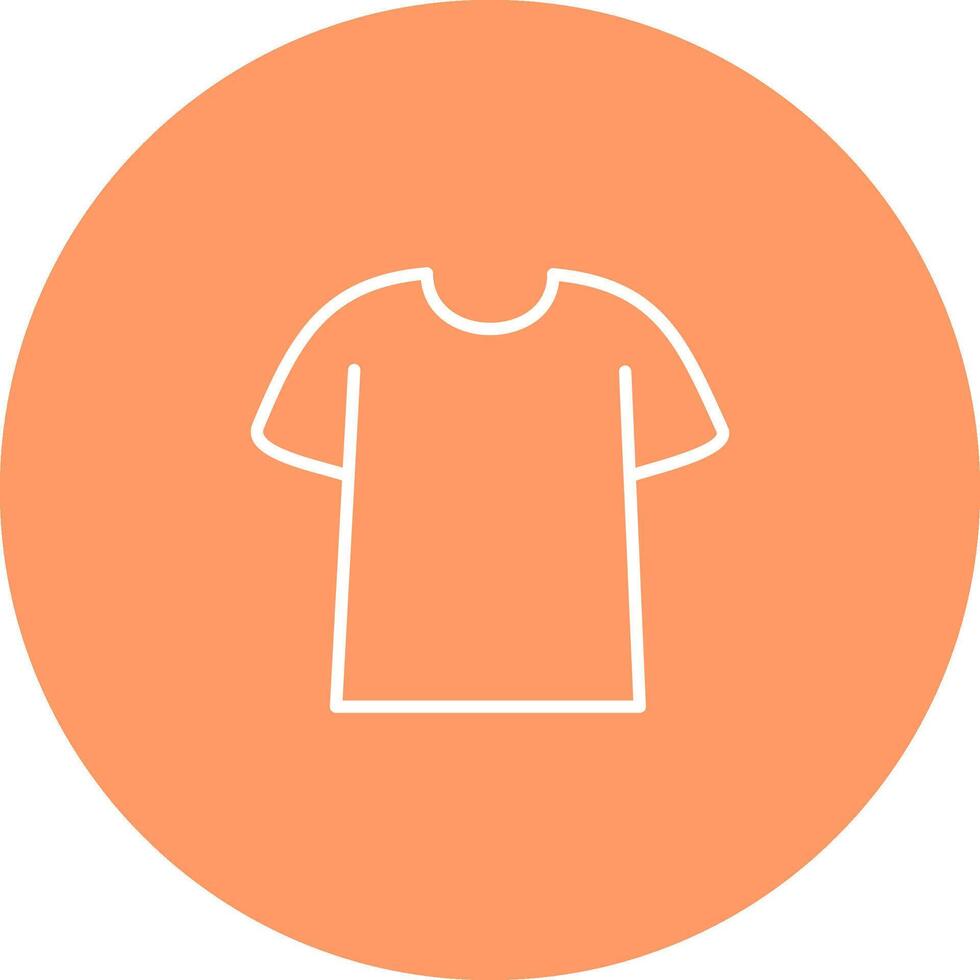 Plain T Shirt Vector Icon