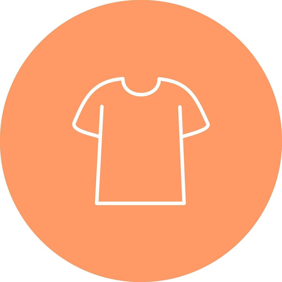 Plain T Shirt Vector Icon