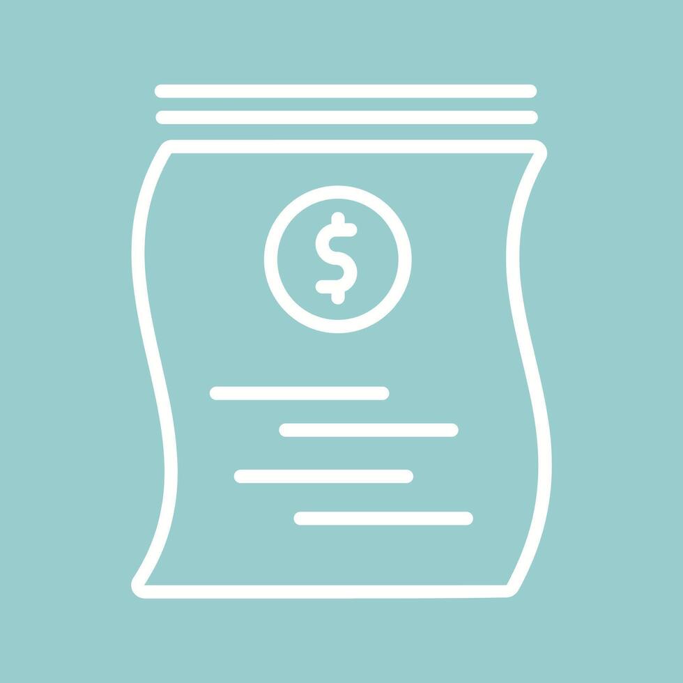 Dollar Bills Vector Icon