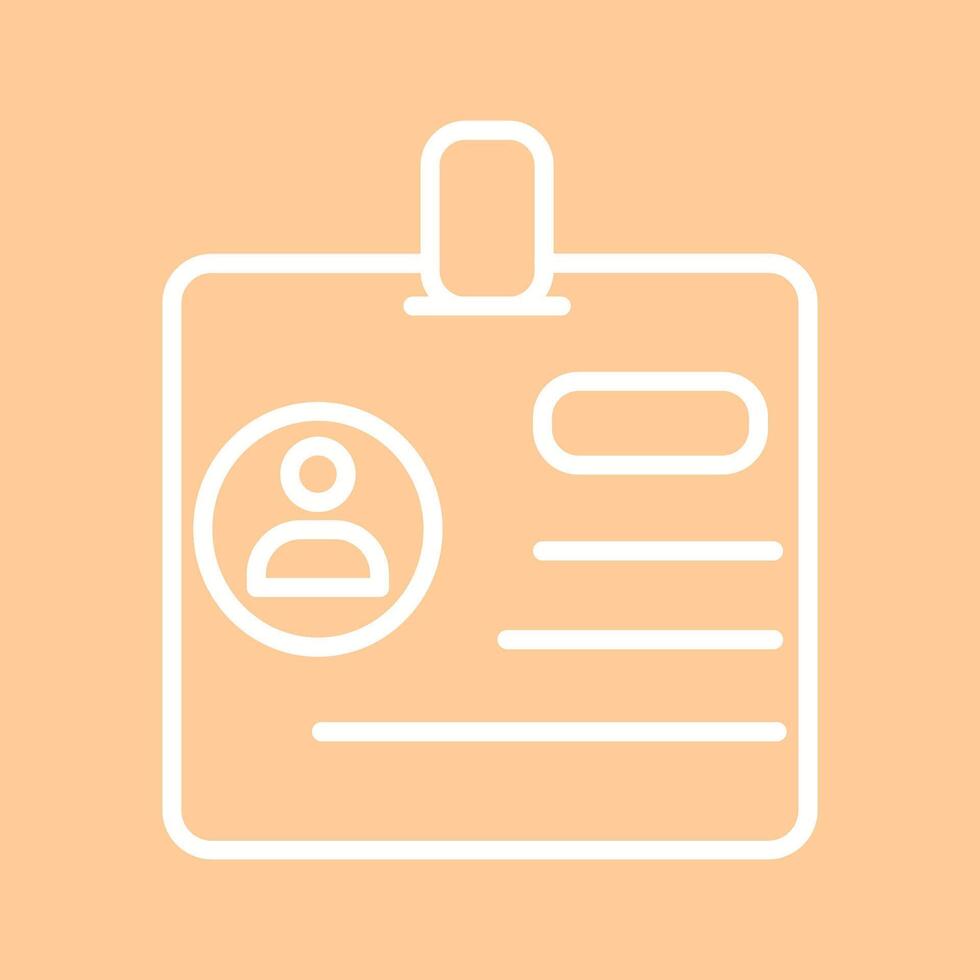 Identification Vector Icon