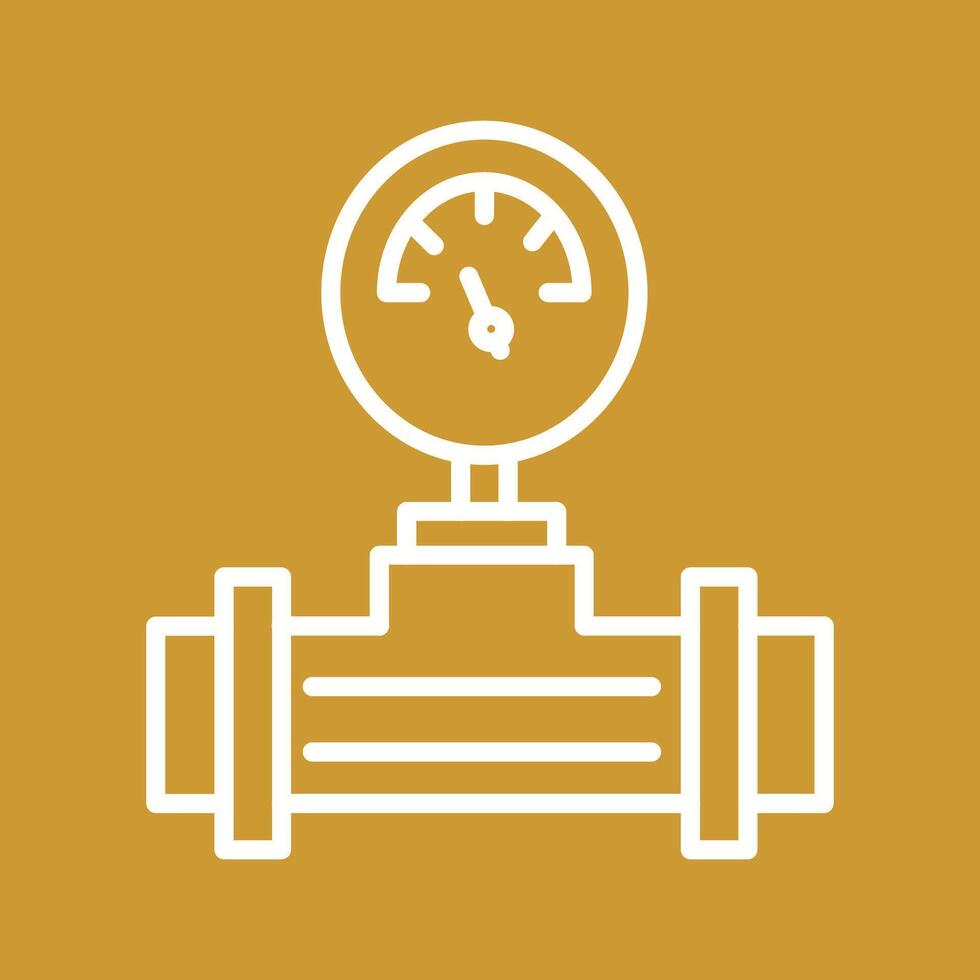 Pressure Gauge Vector Icon