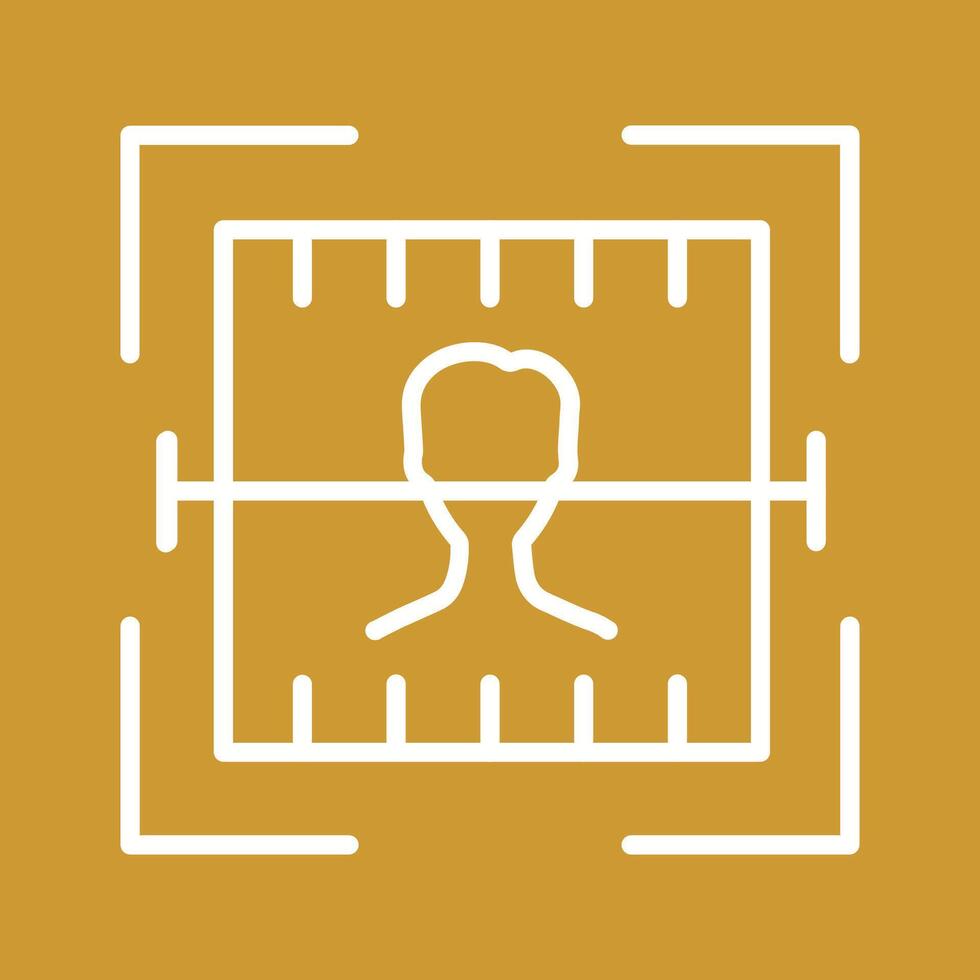 Face Scan Vector Icon