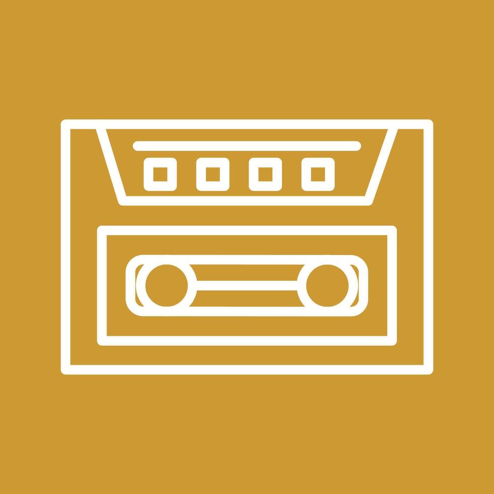 Cassette Vector Icon