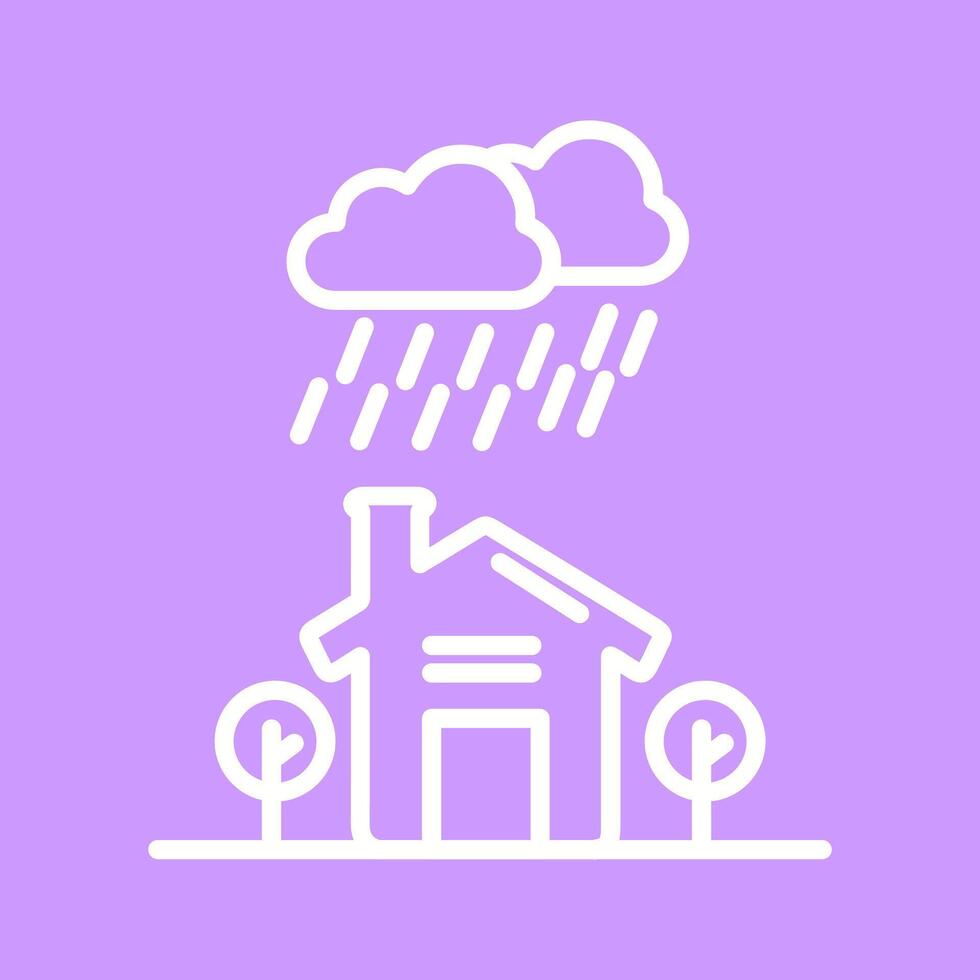 Rain Vector Icon