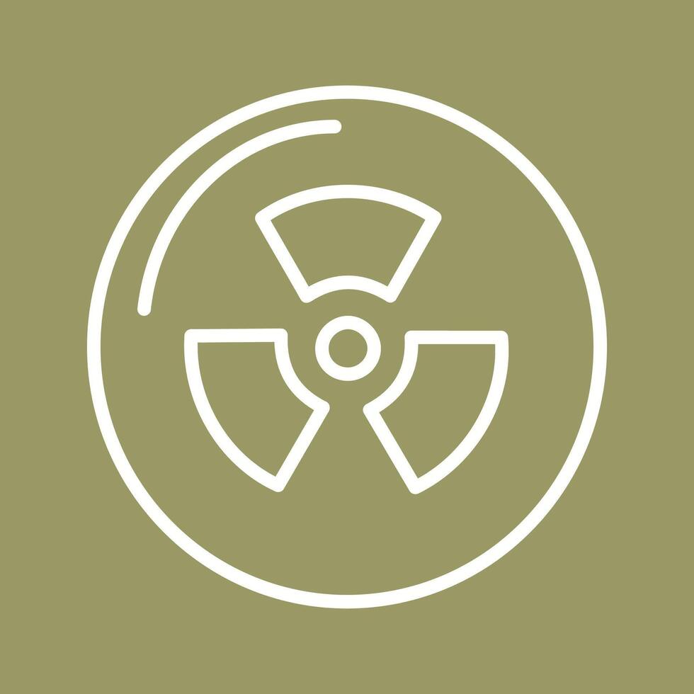 Radiation Vector Icon