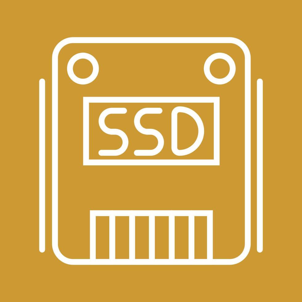 SSD Vector Icon
