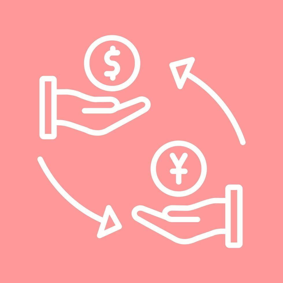 Dollar to Yen Vector Icon