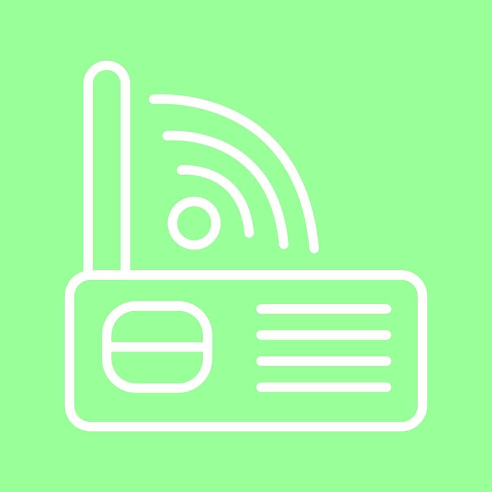 módem Wifi vector icono