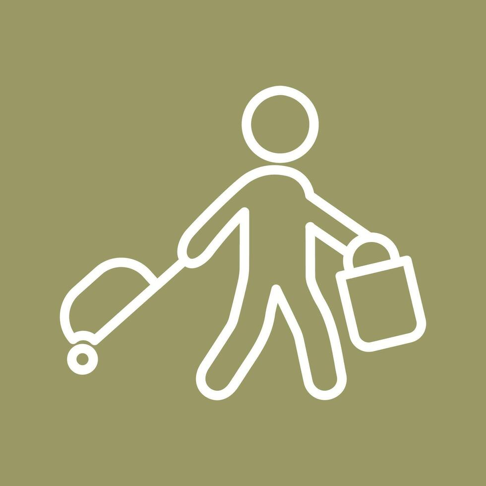 Carrying Bag Vector Icon